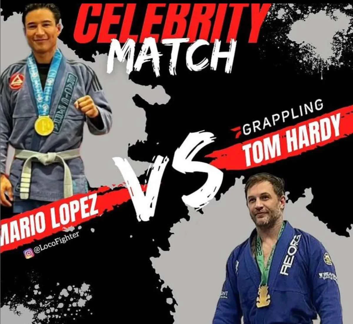Mario Lopez vs Tom Hardy (Is this for real?)