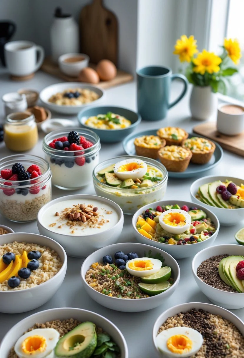 10 Make-Ahead High Protein Breakfasts for Busy Mornings